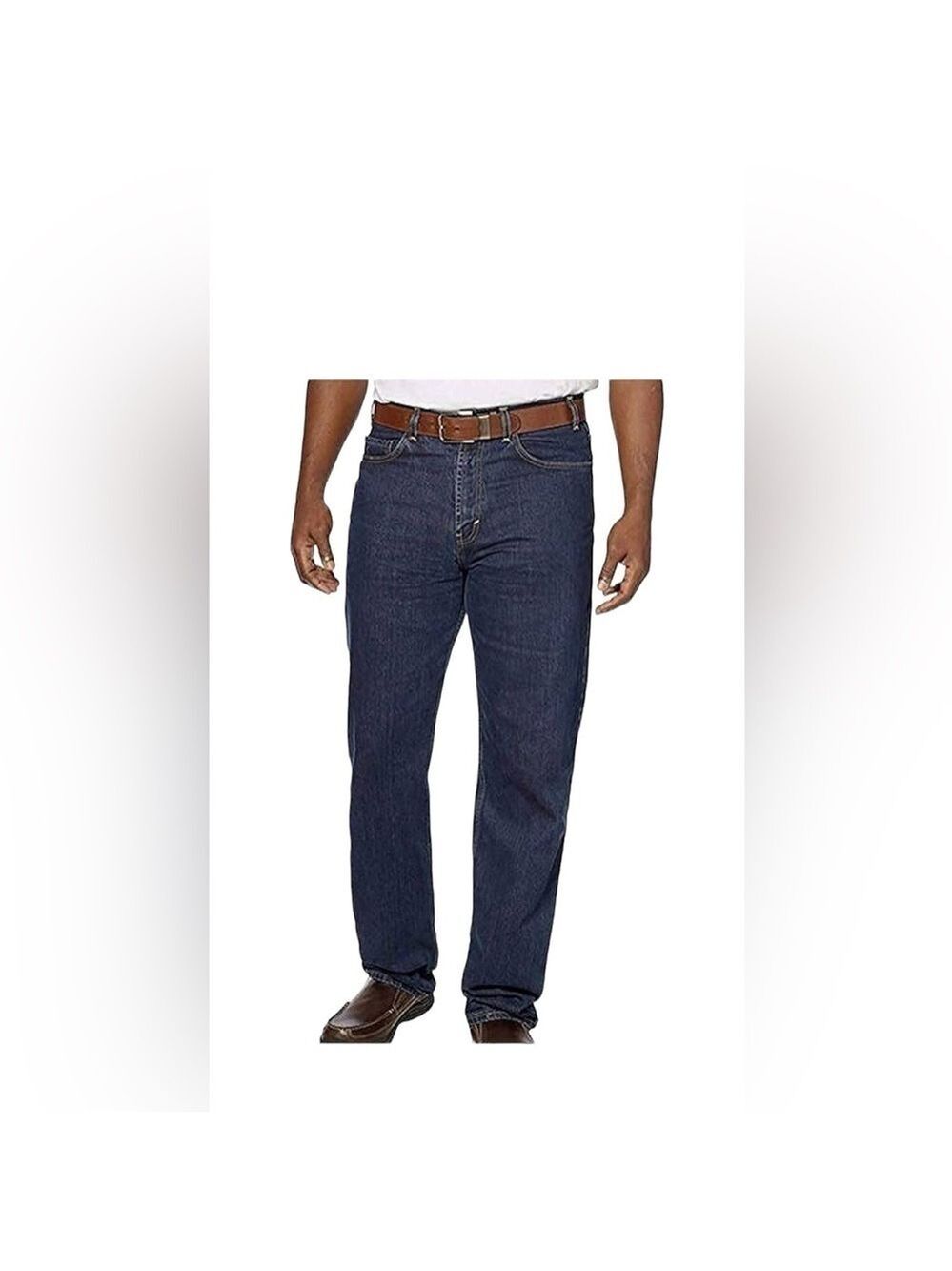 Kirkland Signature 5 Pocket Blue Jeans 100% Cotton Size 40×34